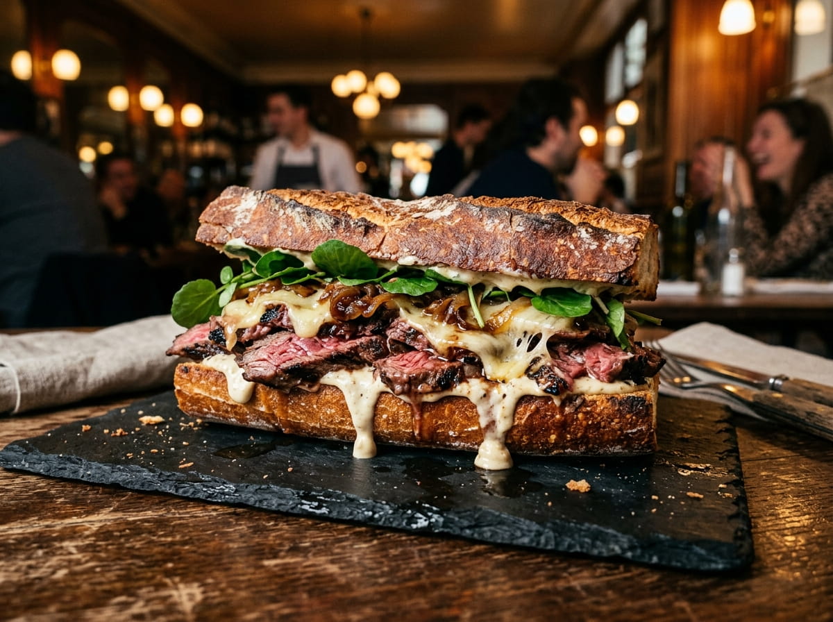 Prime Bavette Steak Sandwich
