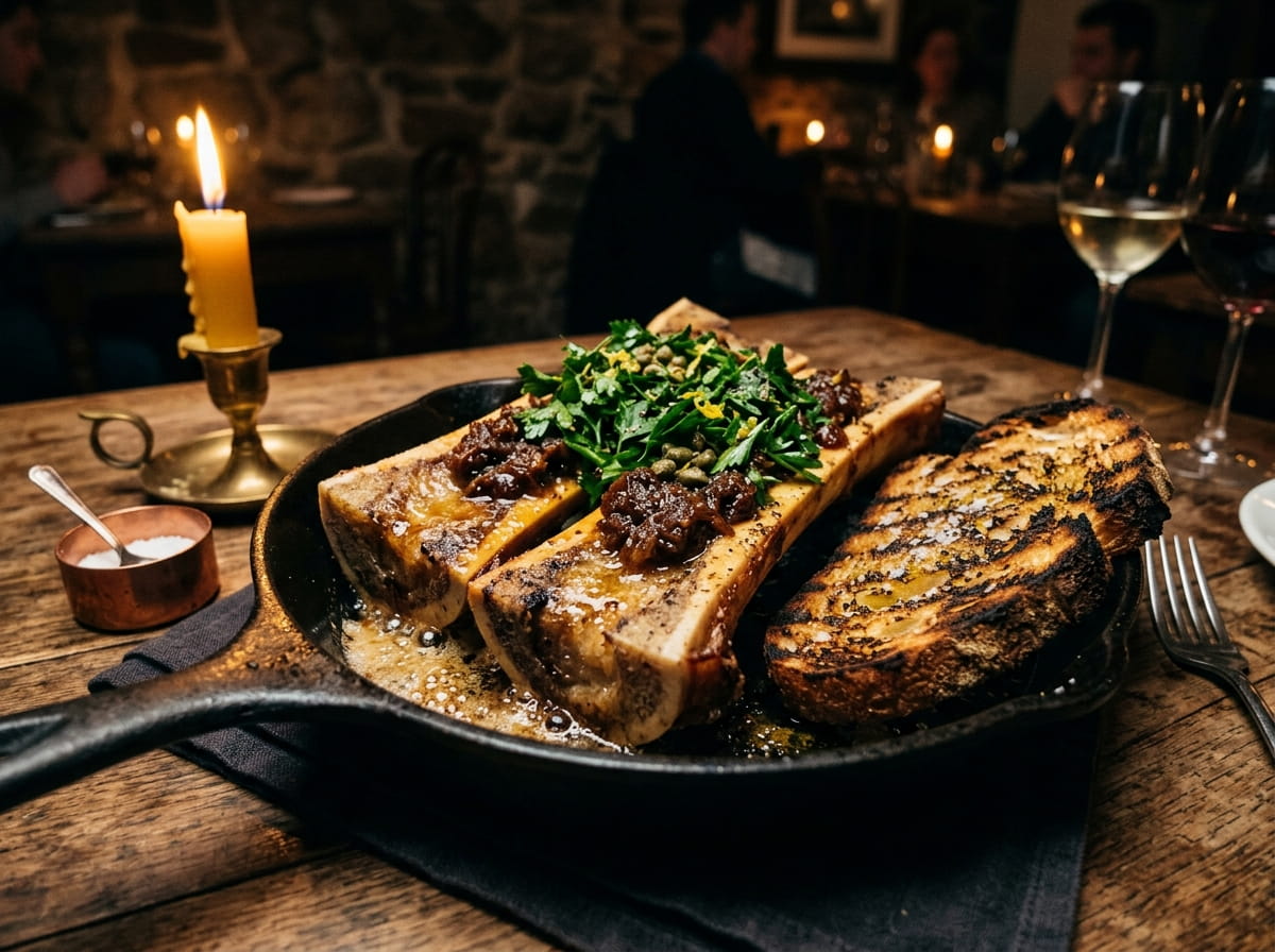 Roasted Bone Marrow & Oxtail Marmalade