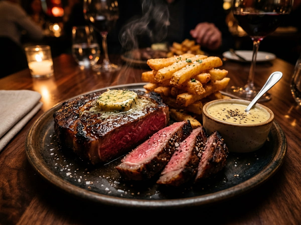 Prime Ribeye Steak Frites