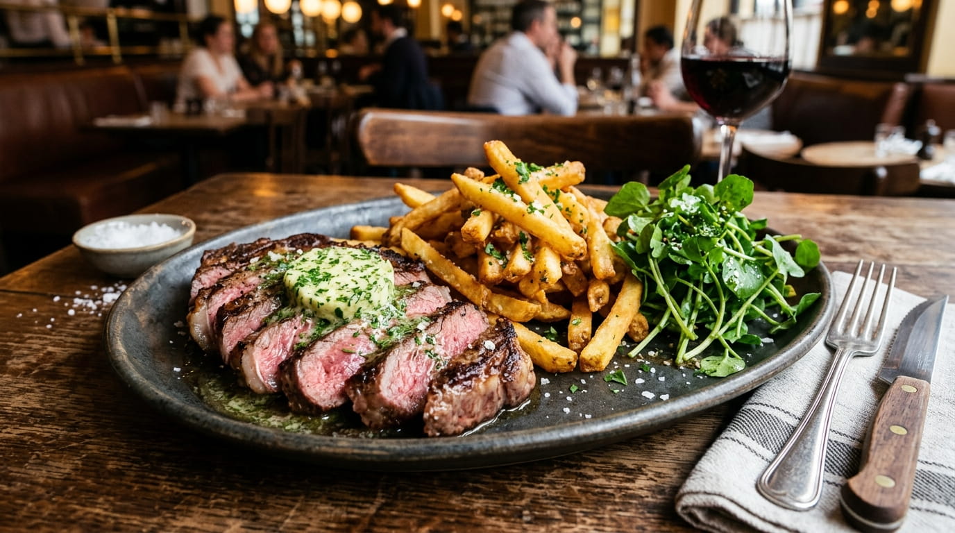 Prime Ribeye Steak Frites